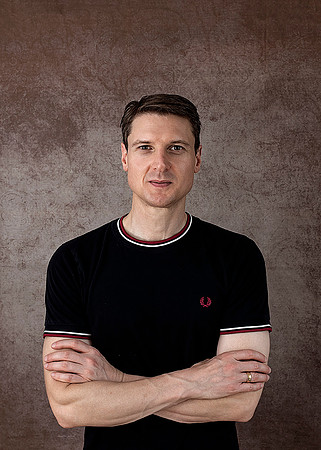 Man casual headshot portrait