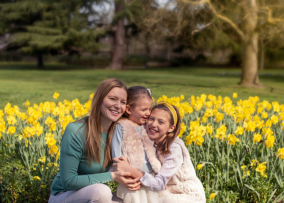 Mother and daughters