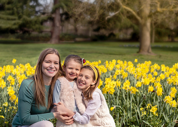Mother and daughters